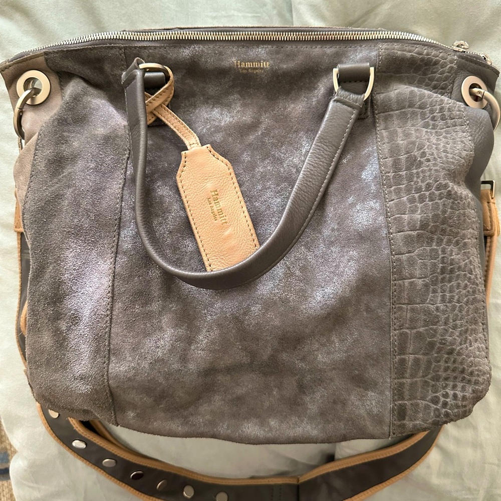 Hammit Los Angeles suede crossbody